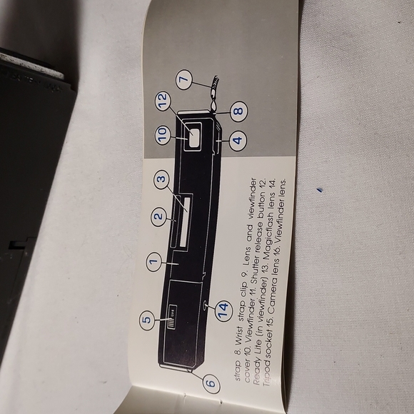Vintage Magic Flash 110 Camera ITT with Instructions - Picture 4 of 5